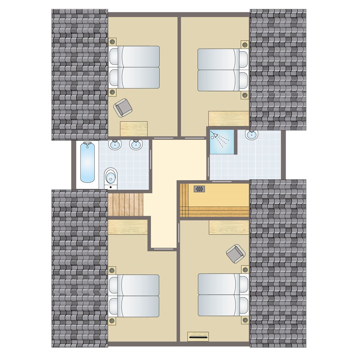 Unterkunft 190361 - Bungalow Zuidoost Drenthe - Aelderholt | 10-persoons bungalow | 10EL1