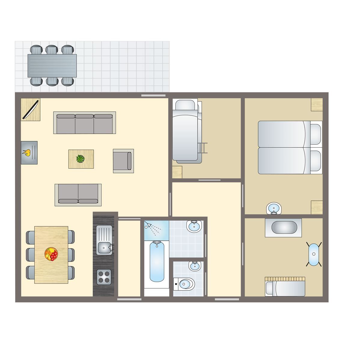 Unterkunft 190362 - Bungalow Zuidoost Drenthe - Aelderholt | 4-persoons kinderbungalow | 4CK