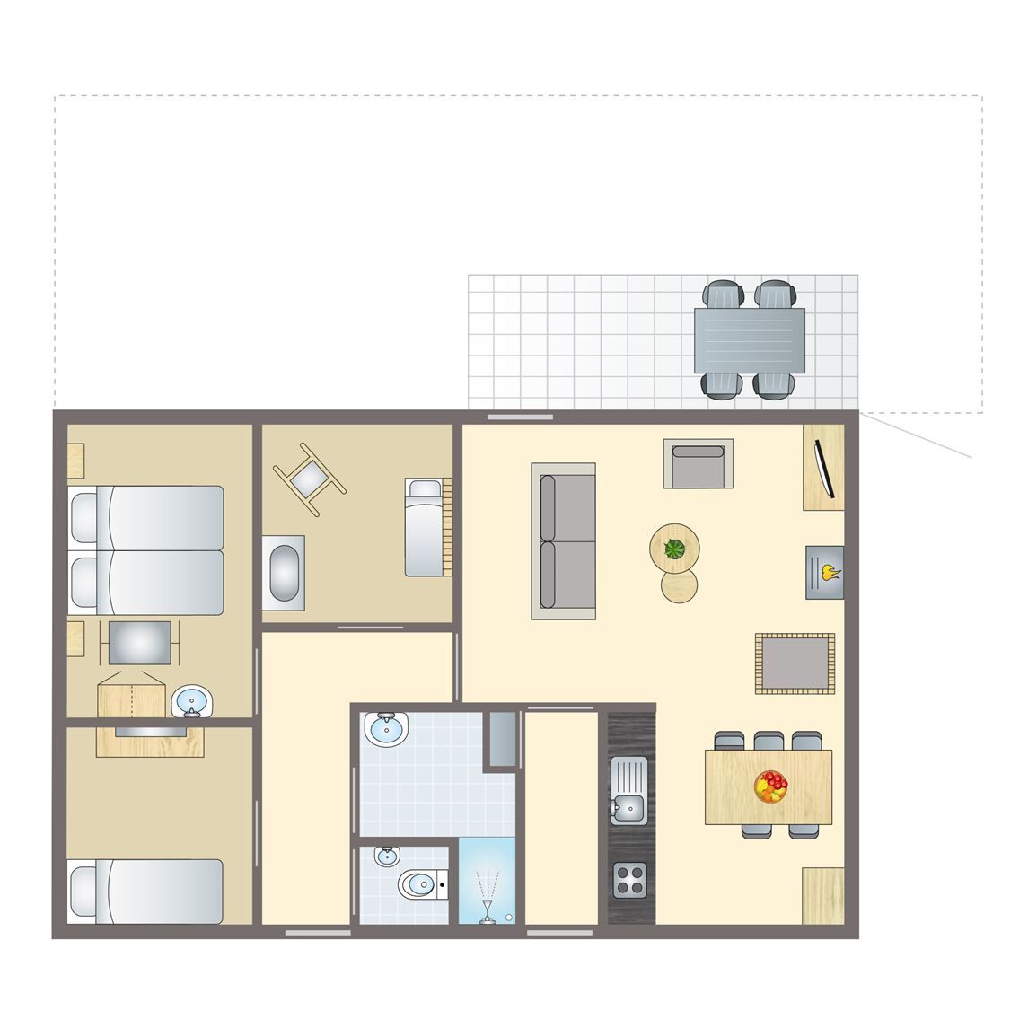 Unterkunft 190363 - Bungalow Zuidoost Drenthe - Aelderholt | 4-persoons babybungalow | 4CN