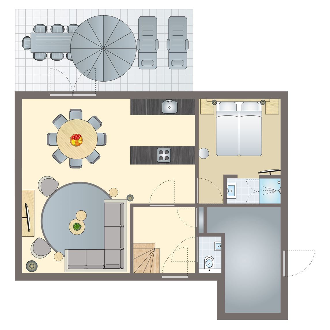 Verblijf 190365 - Bungalow Zuidoost Drenthe - Aelderholt | 8-persoons woning | 8EL