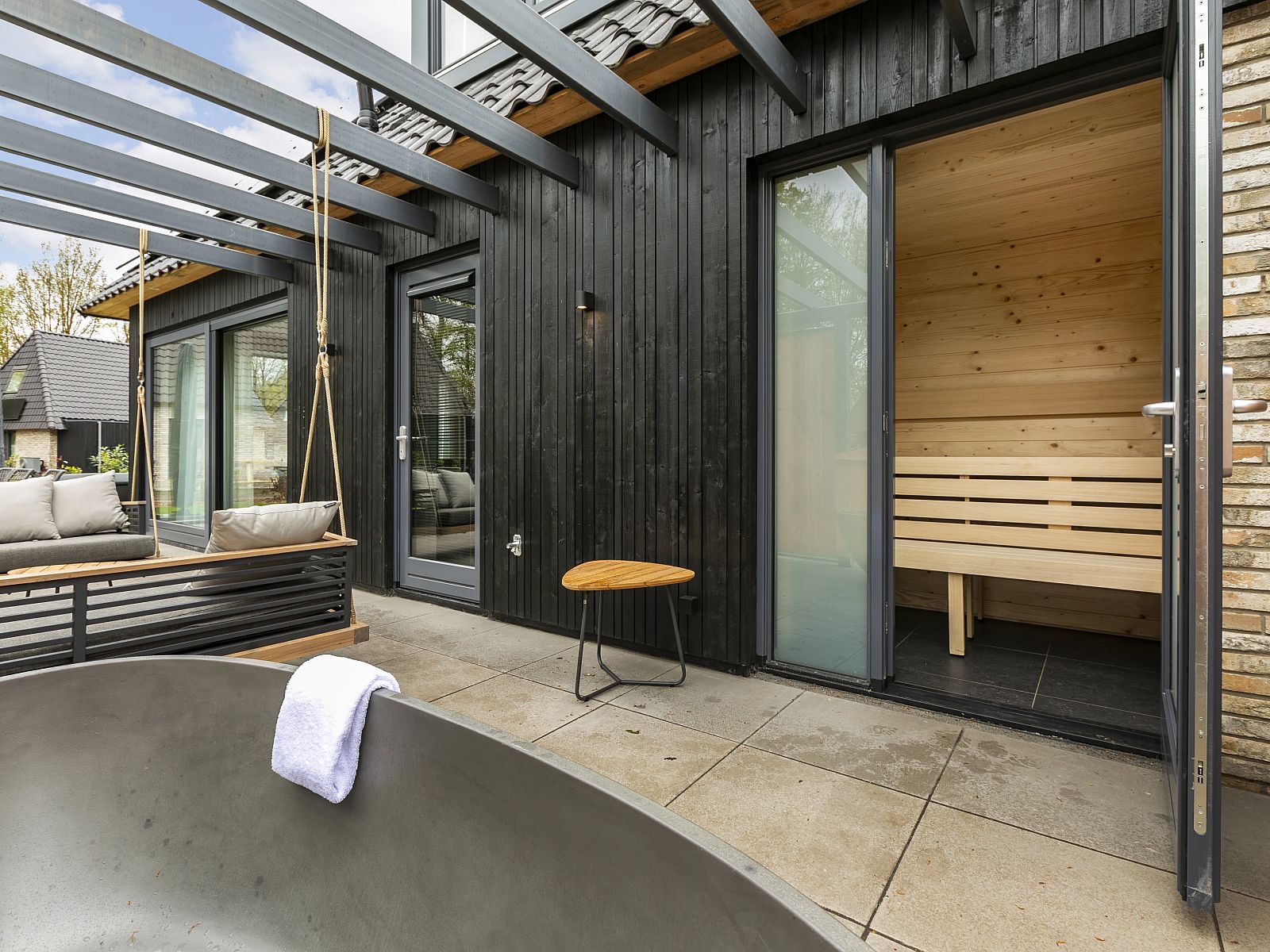 Unterkunft 190437 - Bungalow Zuidoost Drenthe - PUUR Exloo | 6-persoons wellness vakantiehuis | 6ELW