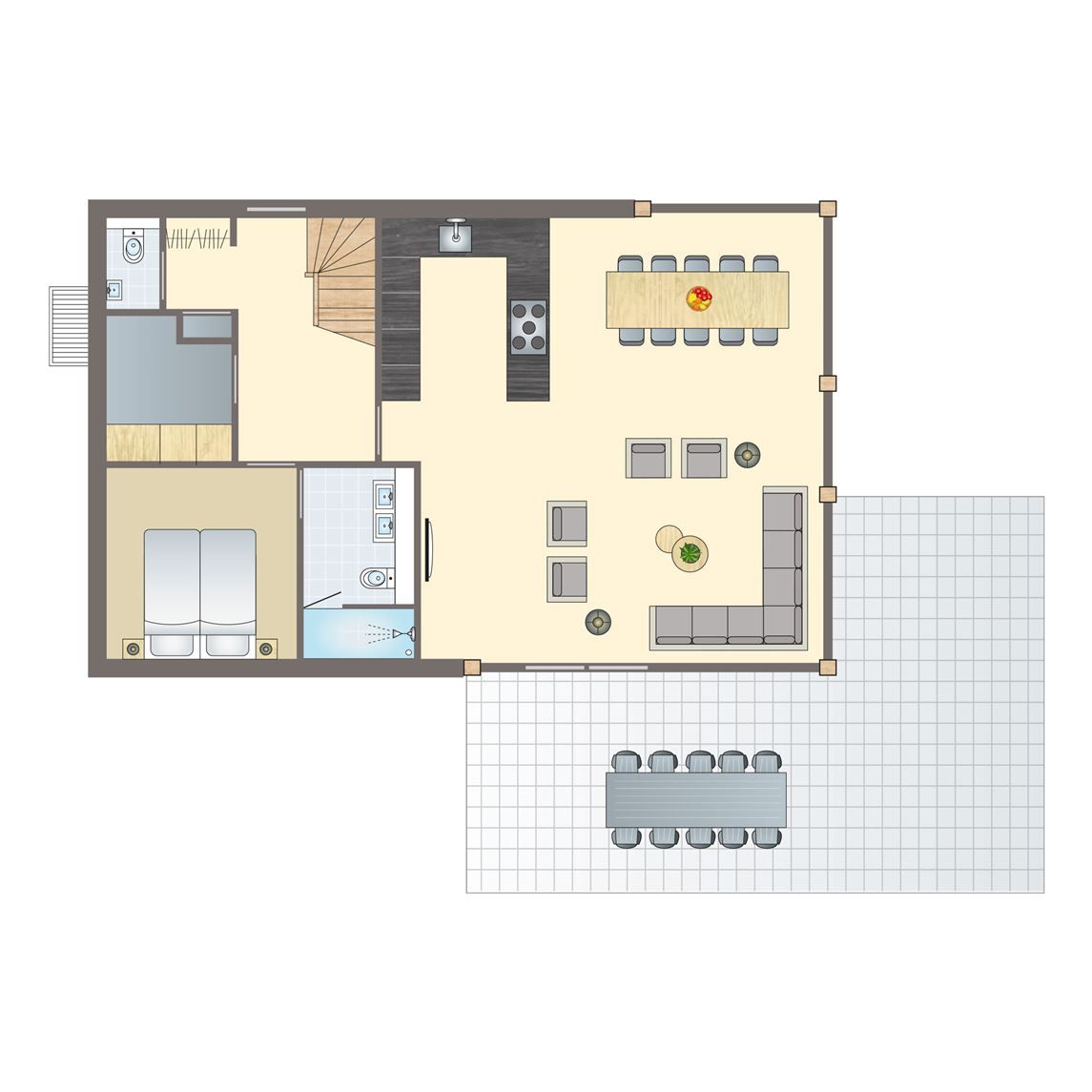 Verblijf 190441 - Bungalow Zuidoost Drenthe - PUUR Exloo | 10-persoons vakantiehuis | 10EL1