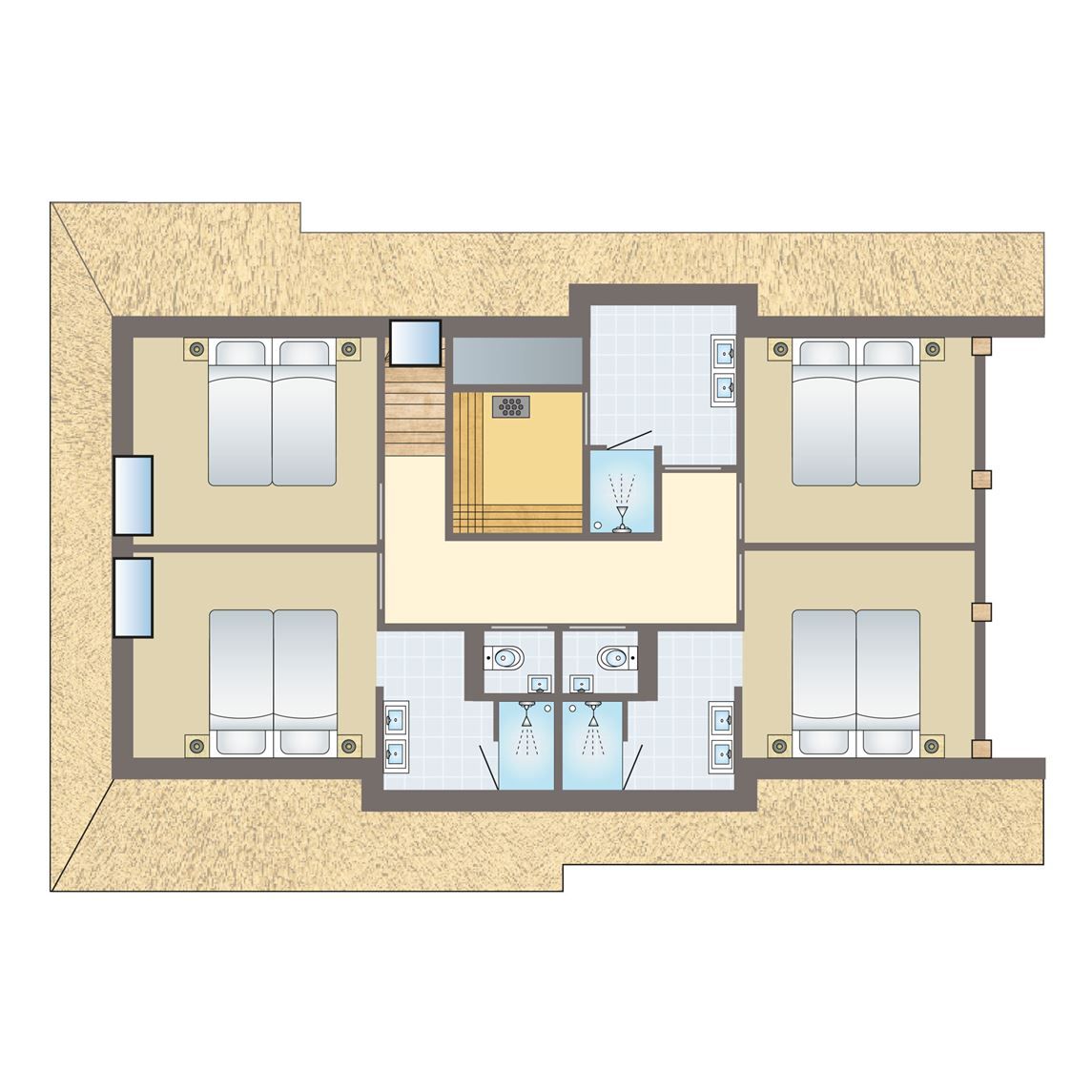 Verblijf 190441 - Bungalow Zuidoost Drenthe - PUUR Exloo | 10-persoons vakantiehuis | 10EL1