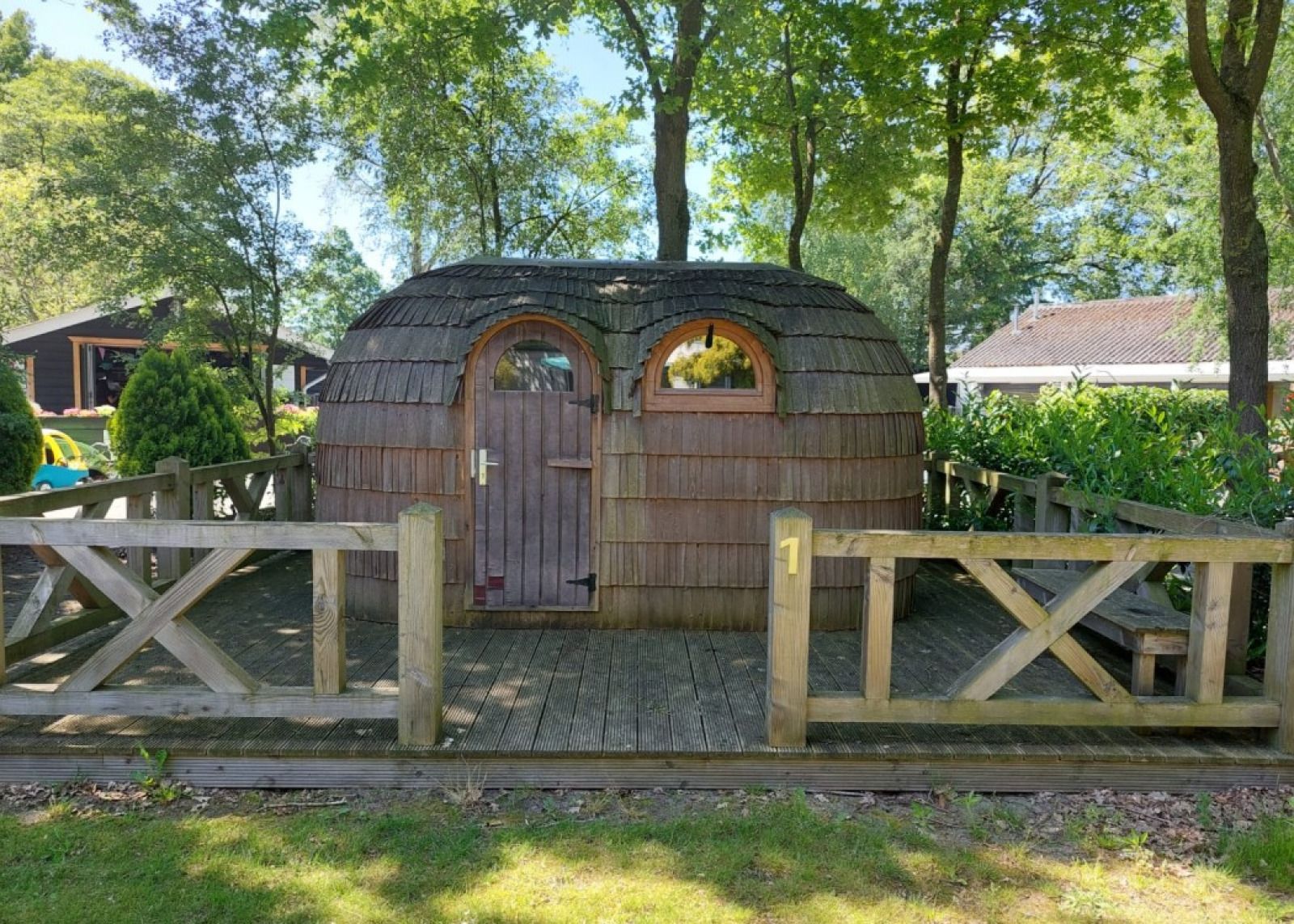 Guest house 192912 - Holiday property Zuidoost Drenthe - IGLO Trekkershut