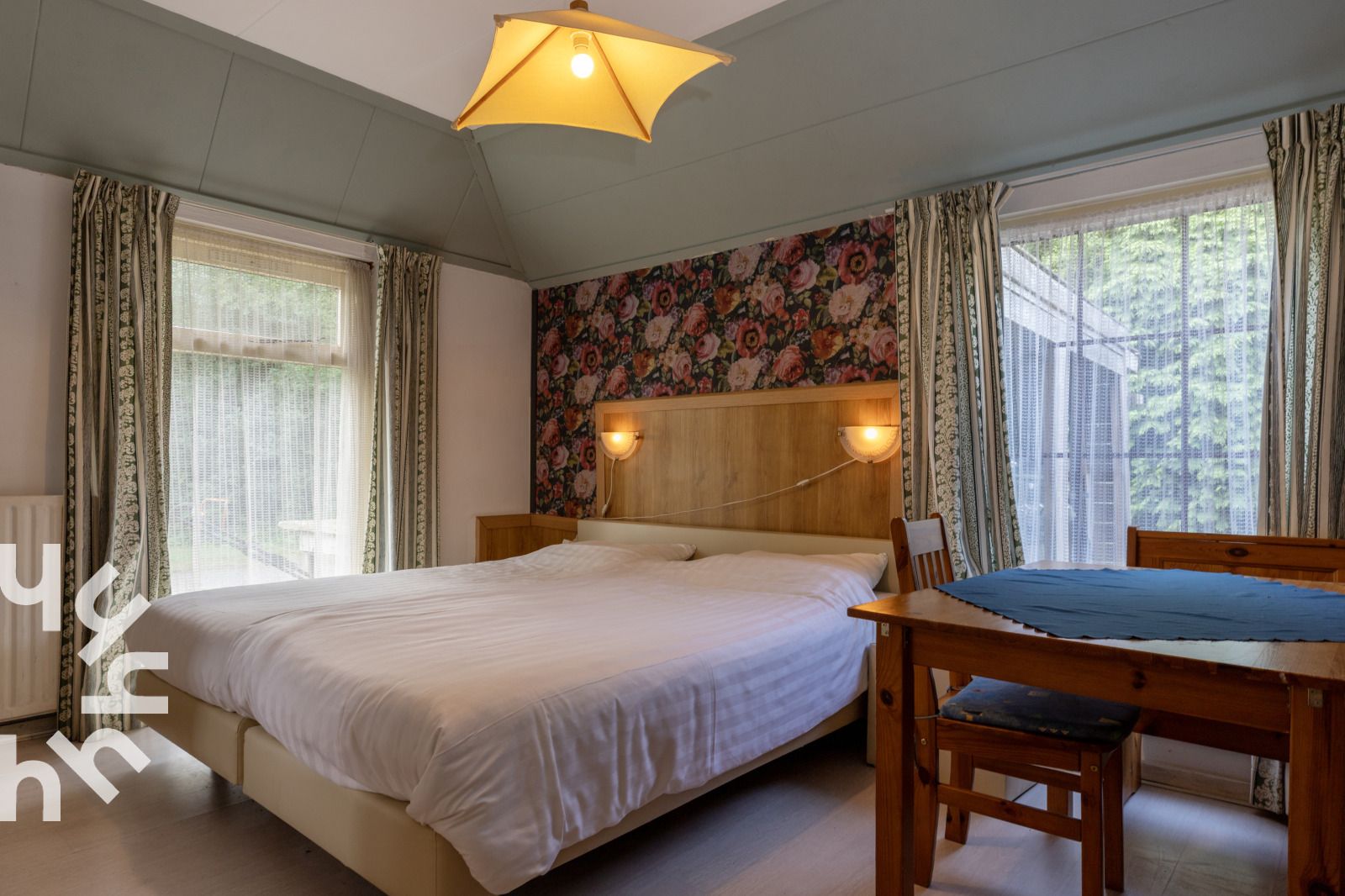 Karte von Ferienhaus DG184 in Diever Zuidwest Drenthe mit Grundriss.