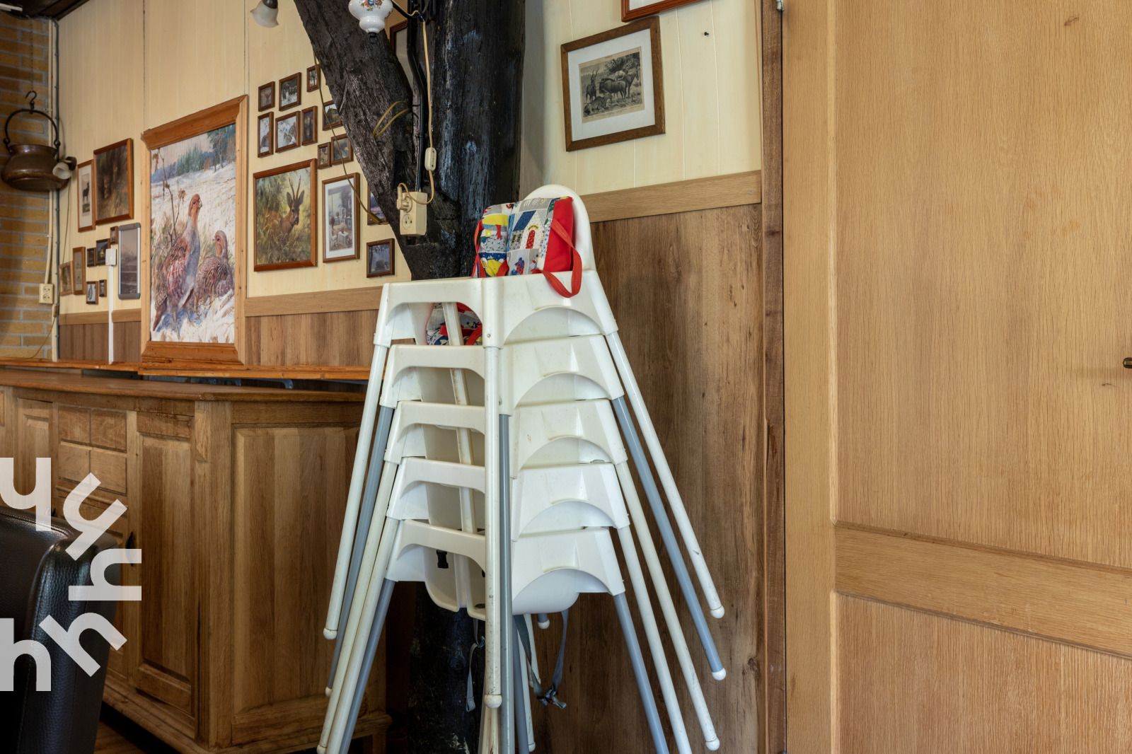 Geraeumiger Tagungsraum im Ferienhaus DG184 Diever Zuidwest Drenthe.