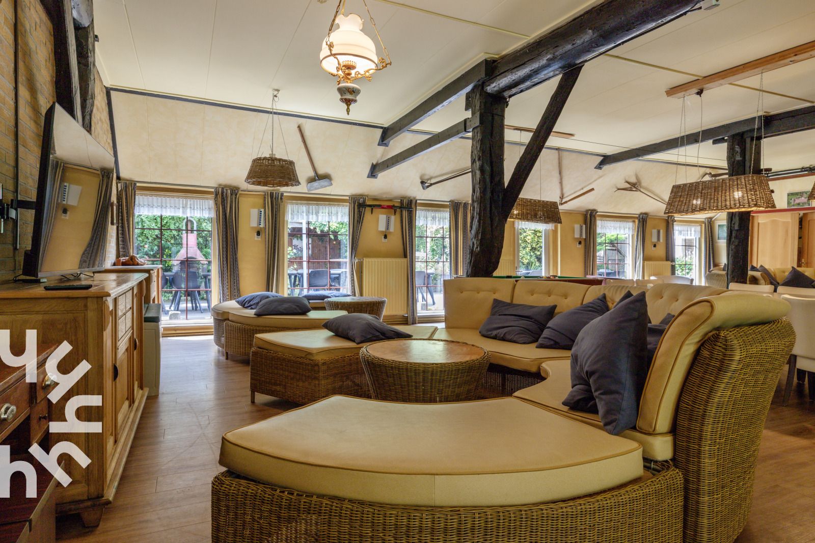 Sauna und Ruheraum im Ferienhaus DG184 Diever Drenthe.