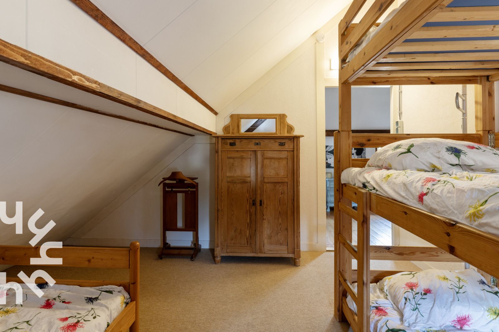 Authentischer Bauernhofeingang zum DG053 in Diever, Drenthe.