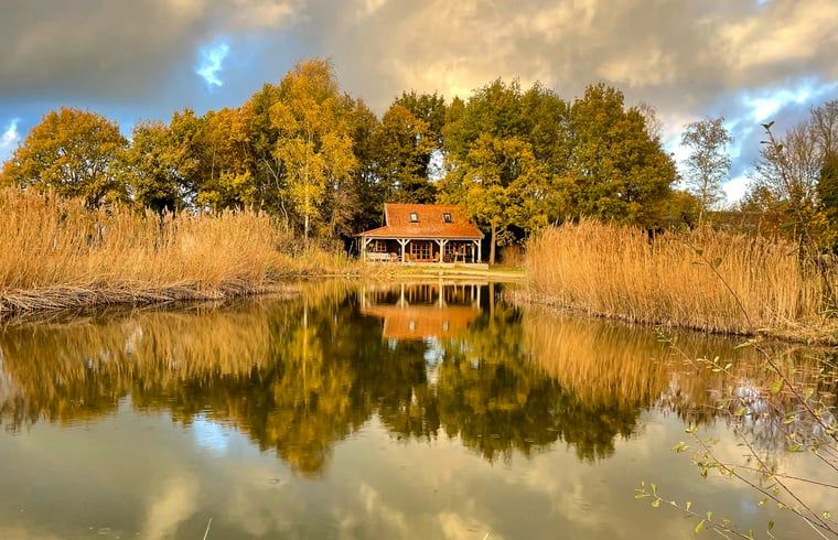Herfstlandschap rondom Vakantiehuisje in Zuidwolde, Drenthe