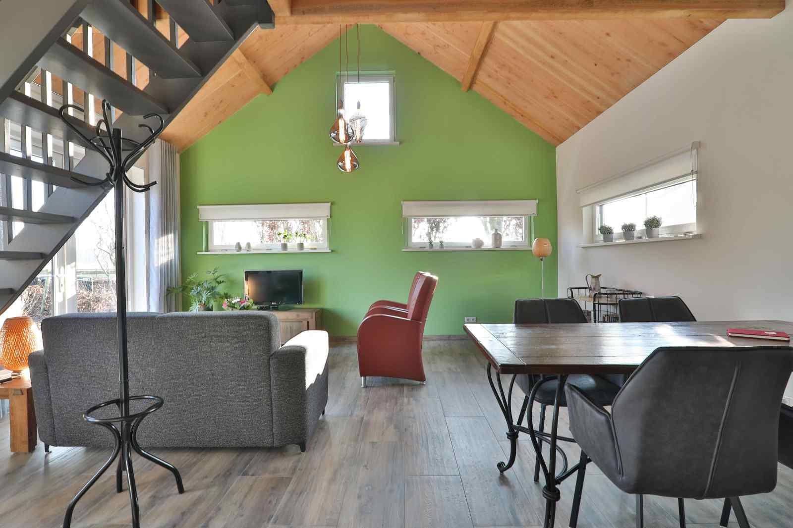 Country road to DG1415, vacation home in Zuidwolde, Southwest Drenthe.