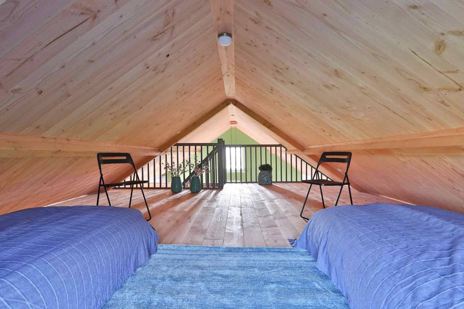 Comfortable bedroom in DG1415, vacation home in Zuidwolde, Drenthe.