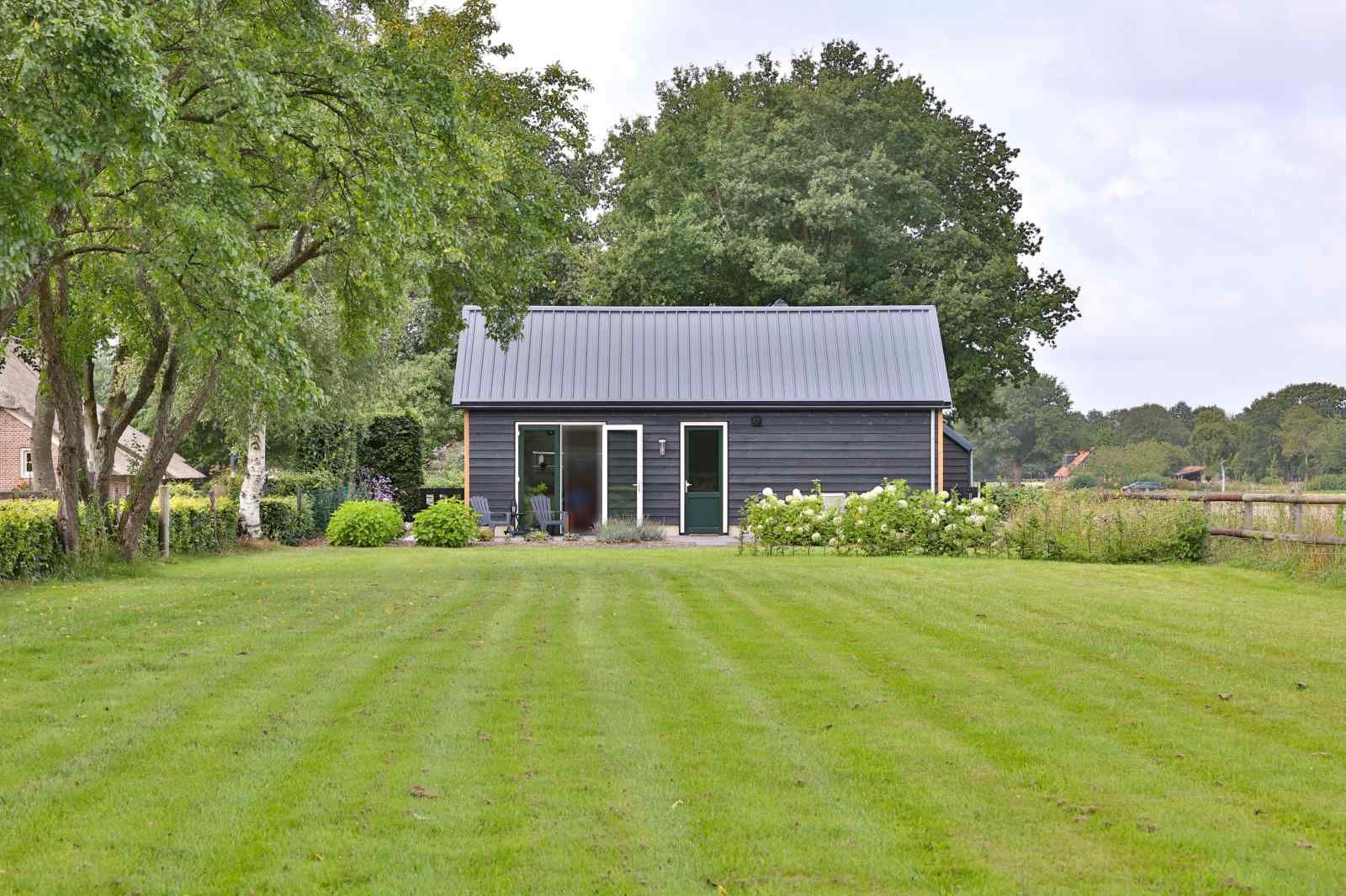 Wooden stairs to attic in DG1415, vacation home in Zuidwolde, Southwest Drenthe.