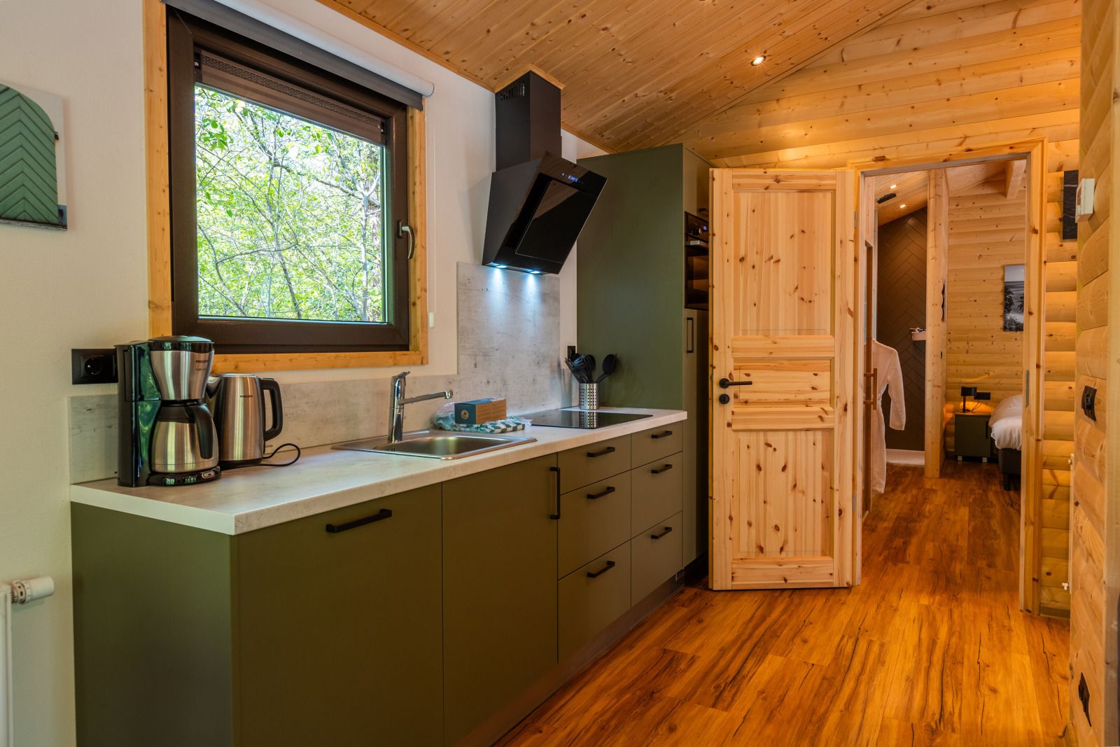 Guest house 2007115 - Holiday property Zuidwest Drenthe - Wellness Lodge Wood XL