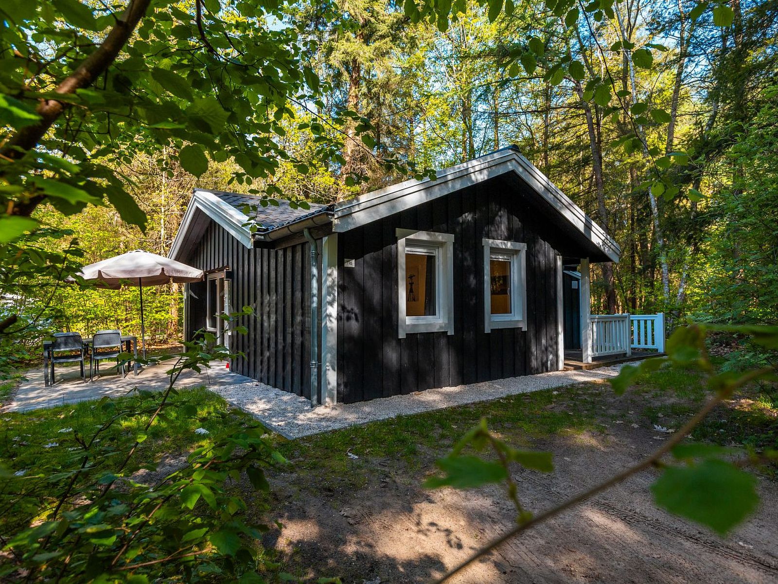 Guest house 200795 - Holiday property Zuidwest Drenthe - Vakantiehuis Vakantiepark De Wiltzangh - Houtenborg Lodge 4p