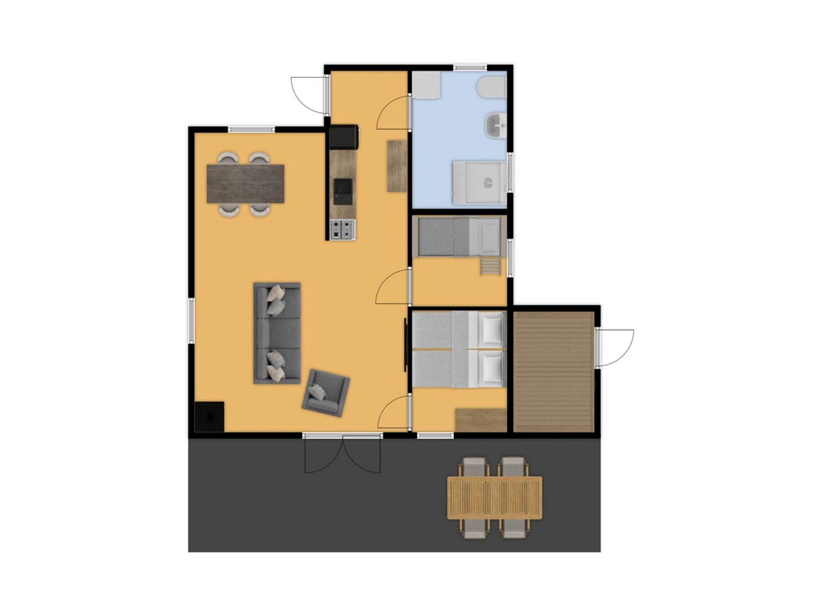 Unterkunft 2012124 - Ferienhaus Zuidwest Drenthe - Bungalow Solara