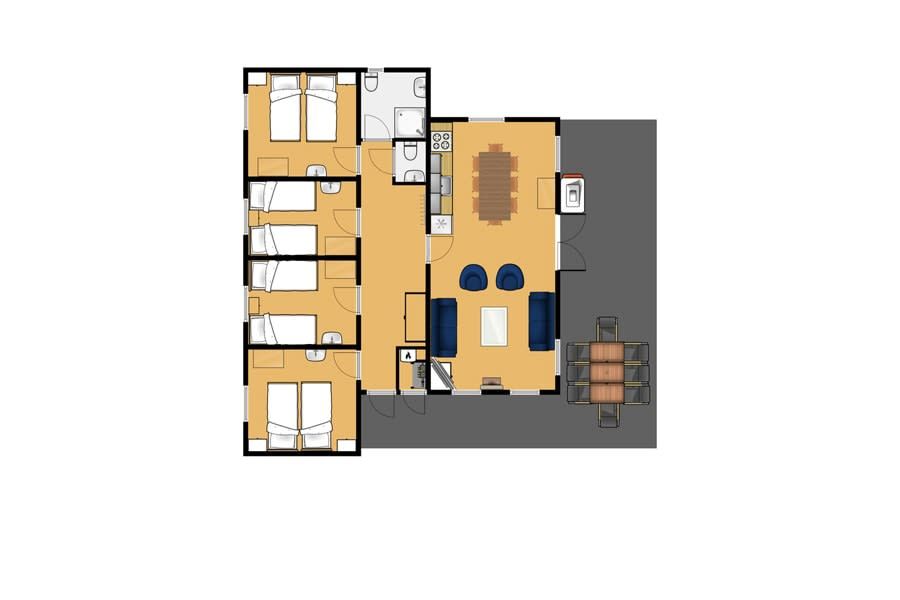 Verblijf 201221 - Vakantiewoning Zuidwest Drenthe - Bungalow Maan