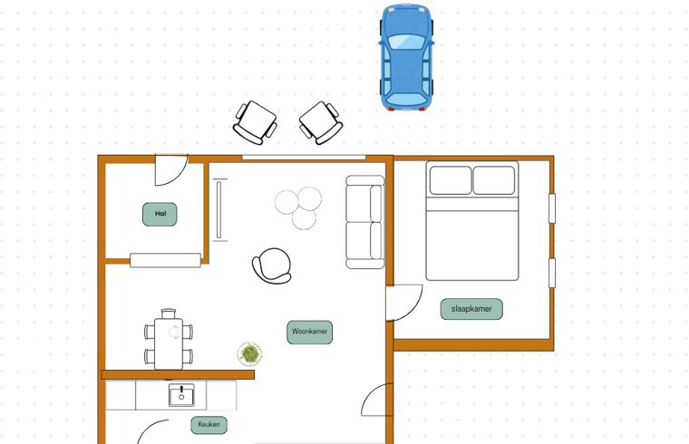 Fussweg zu den Dolmen in der Naehe des Ferienhauses in Dwingeloo, Suedwest-Drenthe, umgeben von Natur.