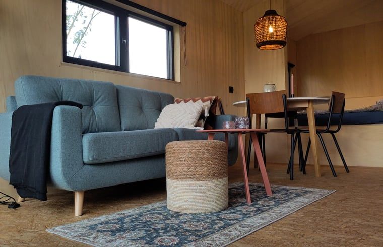 Comfortable living room in Holiday home in Vledder, ideal for relaxation.