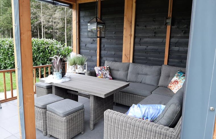 Vacation home in Wittelte with veranda and views of green surroundings in Southwest Drenthe.