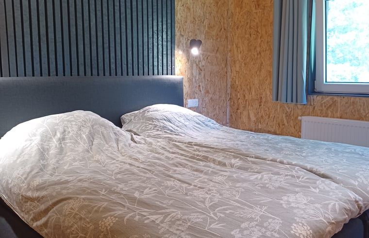 Comfortabele slaapkamer in Huisje in Hollandscheveld, Zuidwest Drenthe.