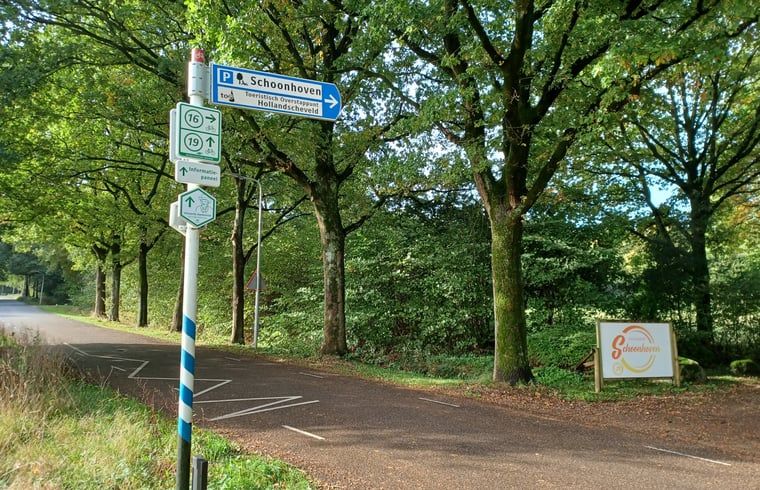 Wegwijzer naar Vakantiehuisje in Hollandscheveld, Zuidwest Drenthe, Drenthe.