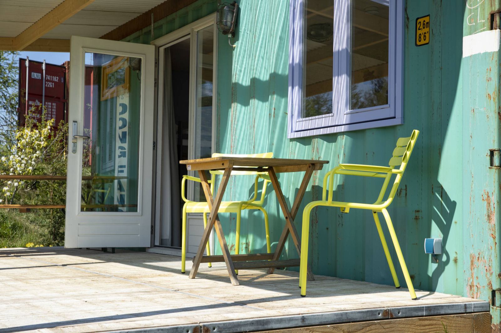 Guest house 210520 - Holiday property Oostelijk Flevoland - Zeecontainer met sanitair