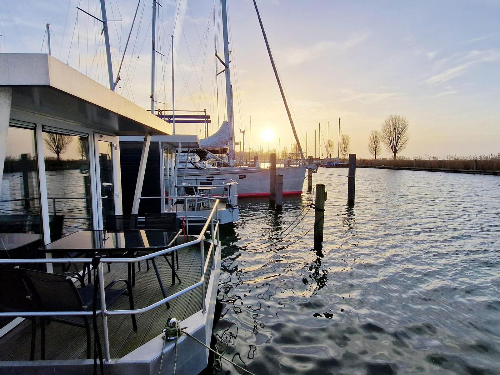 Unterkunft 210741 - Boot Oostelijk Flevoland - Havenlodge with roof terrace and balcony (4-6 pers) Lelystad