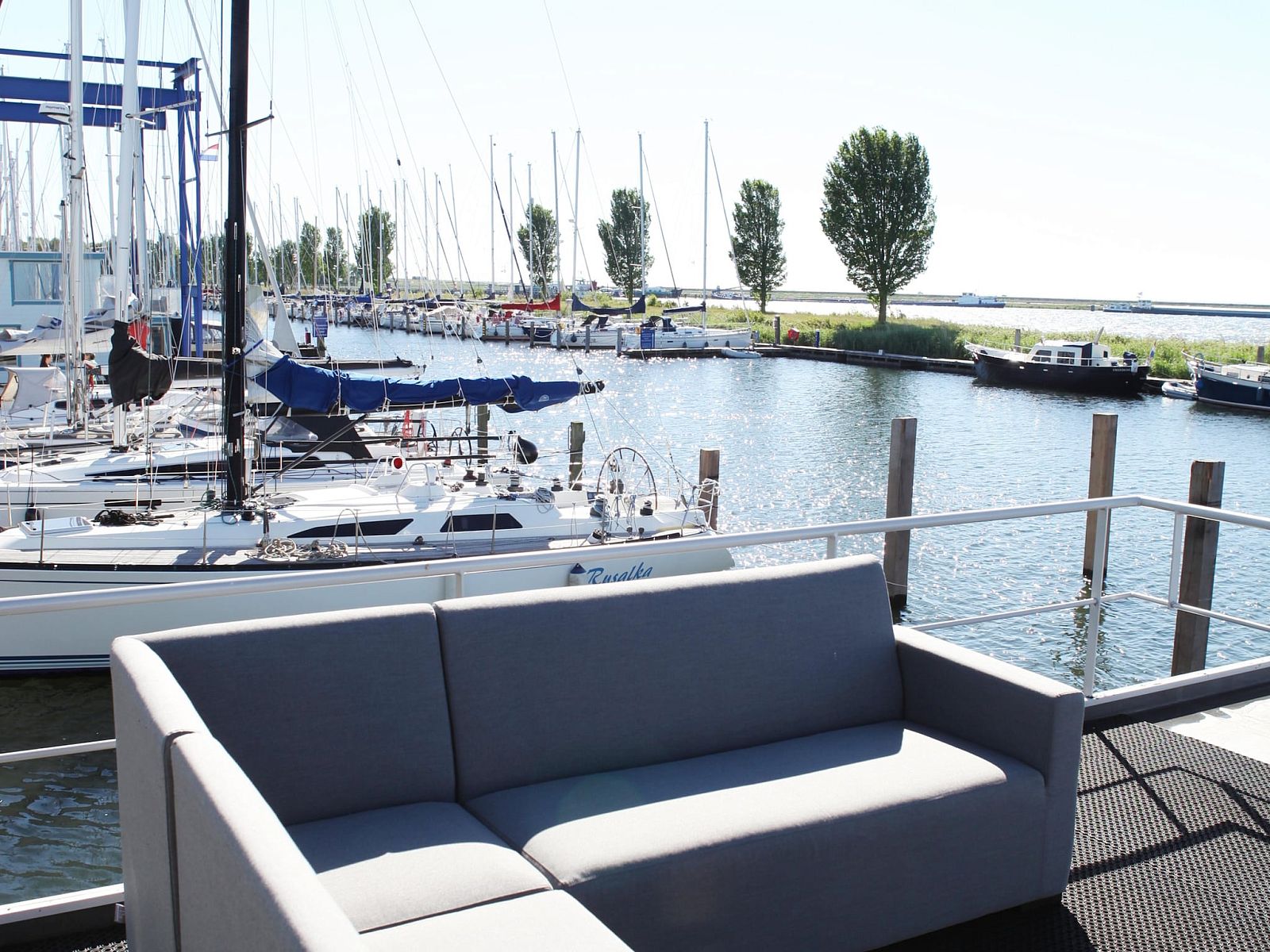 Unterkunft 210741 - Boot Oostelijk Flevoland - Havenlodge with roof terrace and balcony (4-6 pers) Lelystad