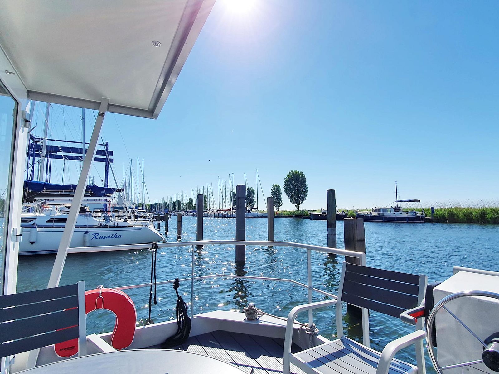 Unterkunft 210741 - Boot Oostelijk Flevoland - Havenlodge with roof terrace and balcony (4-6 pers) Lelystad
