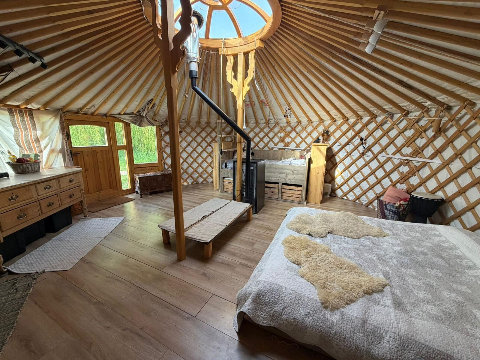 Verblijf 2202157 - Vakantiewoning Zuidelijk Flevoland - Vakantiehuis De Glamping - Yurt | 3p