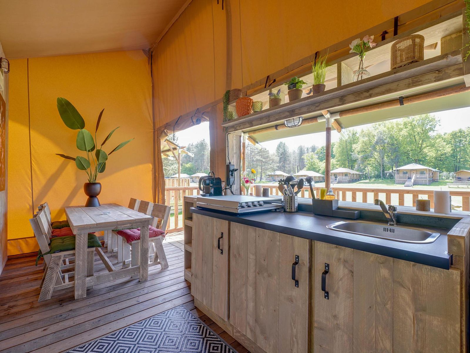 Verblijf 2202164 - Vakantiewoning Zuidelijk Flevoland - Vakantiehuis De Glamping - Sunny Duo | 8p