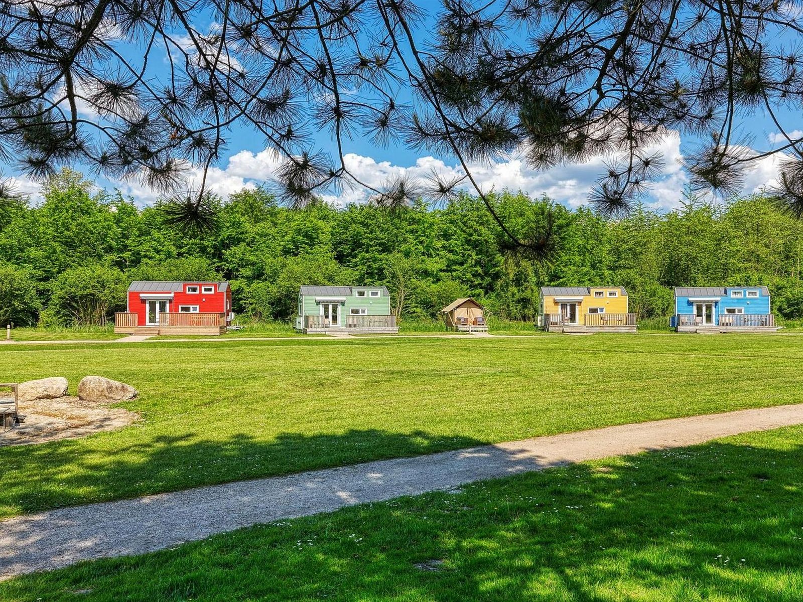 Verblijf 2202167 - Vakantiewoning Zuidelijk Flevoland - Vakantiehuis De Glamping - Groene Tiny House | 6p