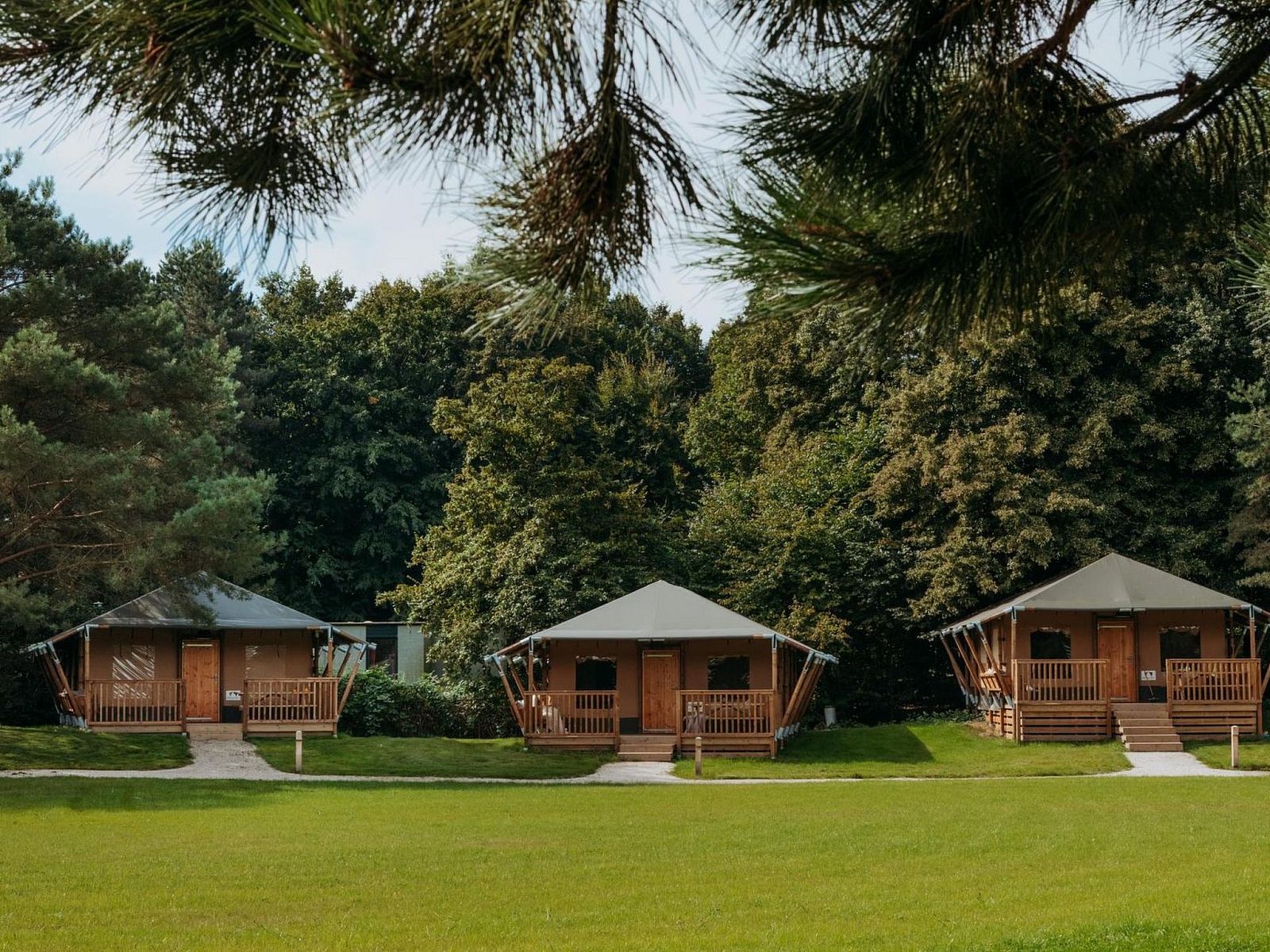 Verblijf 2202170 - Vakantiewoning Zuidelijk Flevoland - Vakantiehuis De Glamping - Trio Lodge | 18p