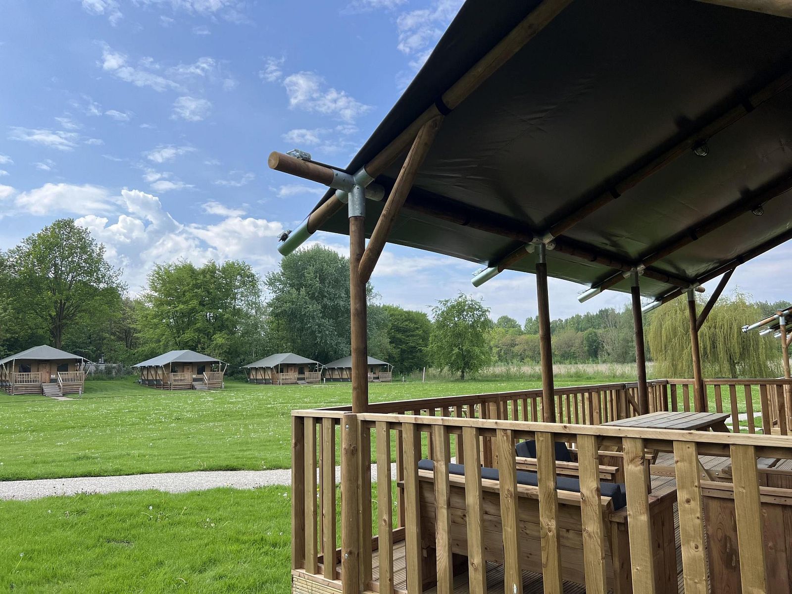 Verblijf 2202172 - Vakantiewoning Zuidelijk Flevoland - Vakantiehuis De Glamping - Sunny Lodge | 6p