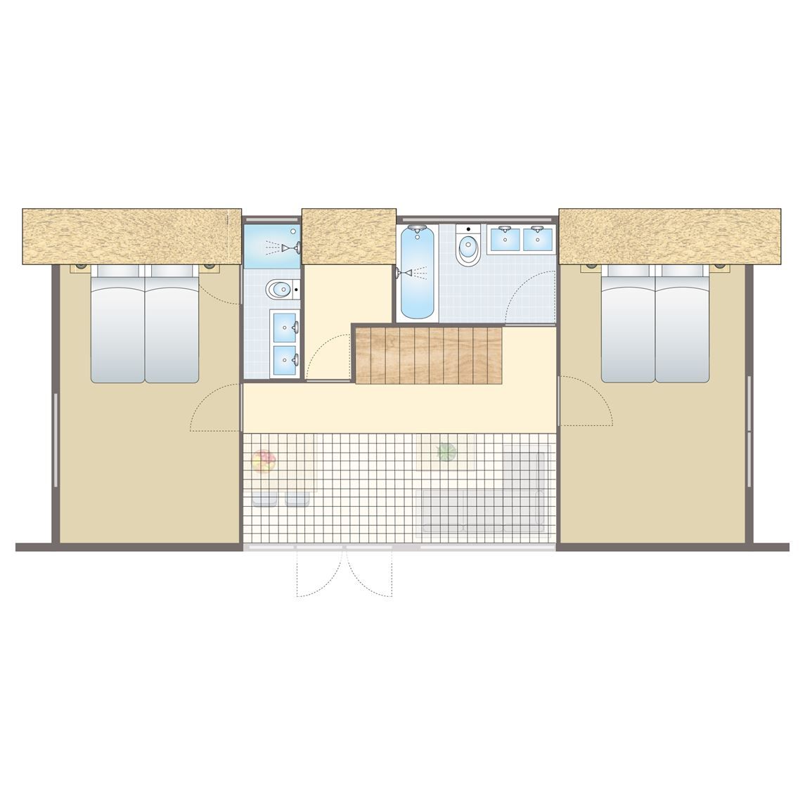 Guest house 2303108 - Bungalow Friese bossen - 6-persoons villa | 6EL