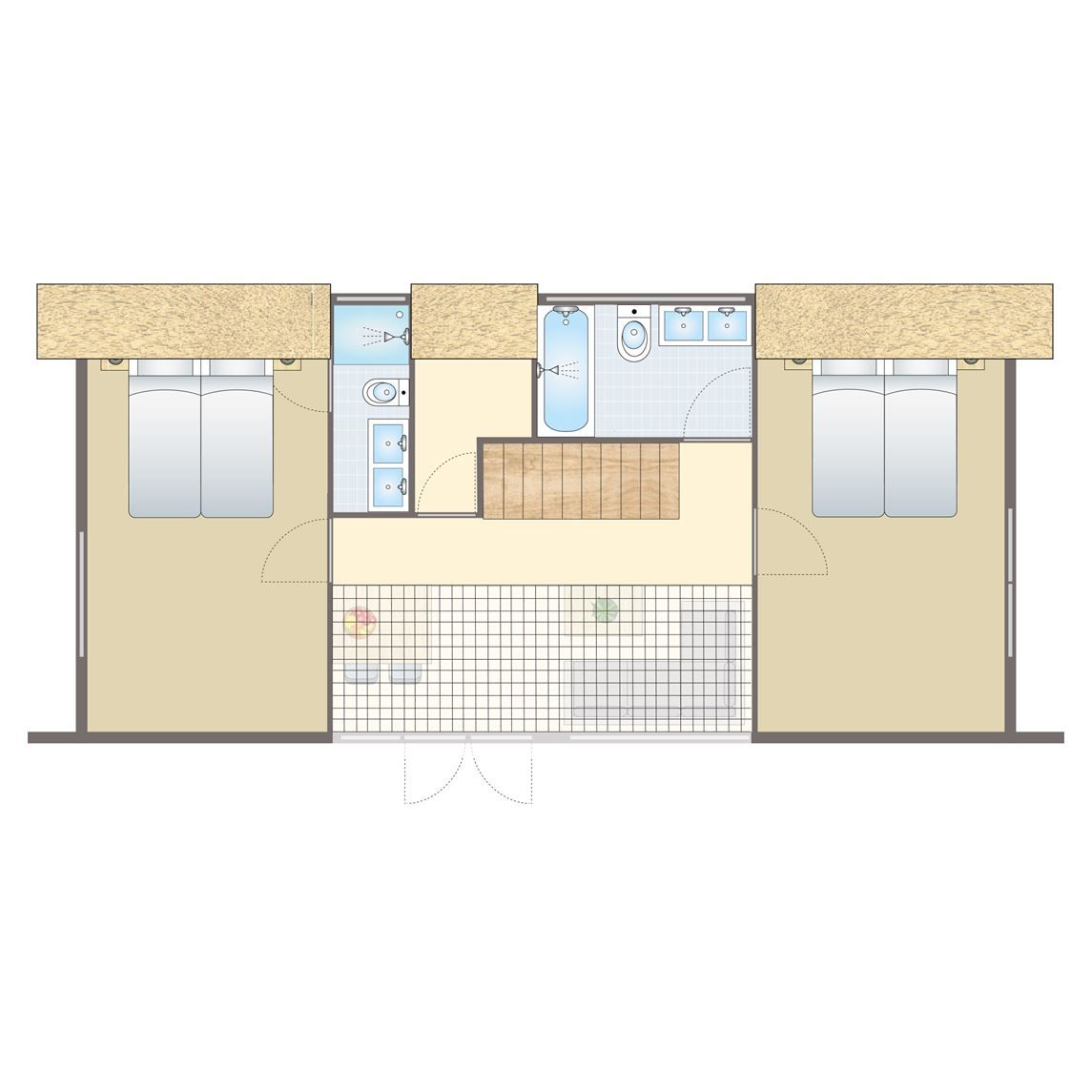 Verblijf 2303111 - Bungalow Friese bossen - 6-persoons villa | 6ELZ