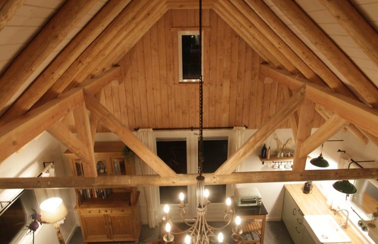 Cozy attic of Cottage in Haulerwijk, vacation home in the Frisian woods.
