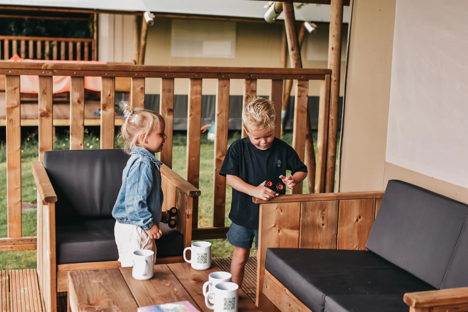 Unterkunft 240125 - Zelthaus Friese elfsteden - Safaritent met toilet