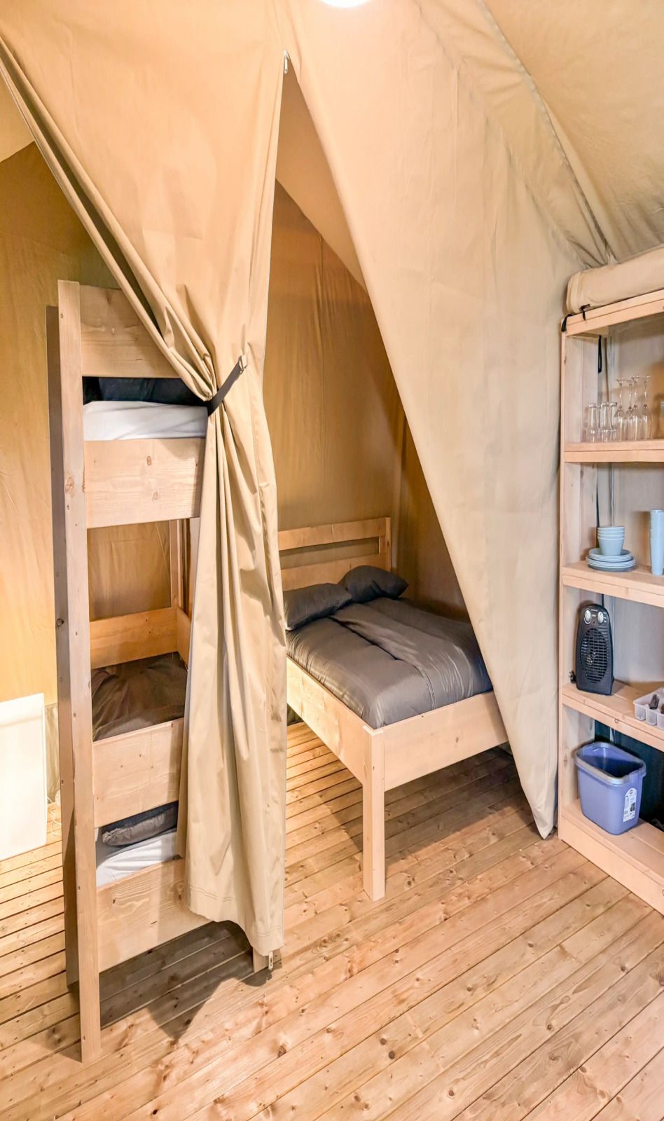 Unterkunft 240125 - Zelthaus Friese elfsteden - Safaritent met toilet