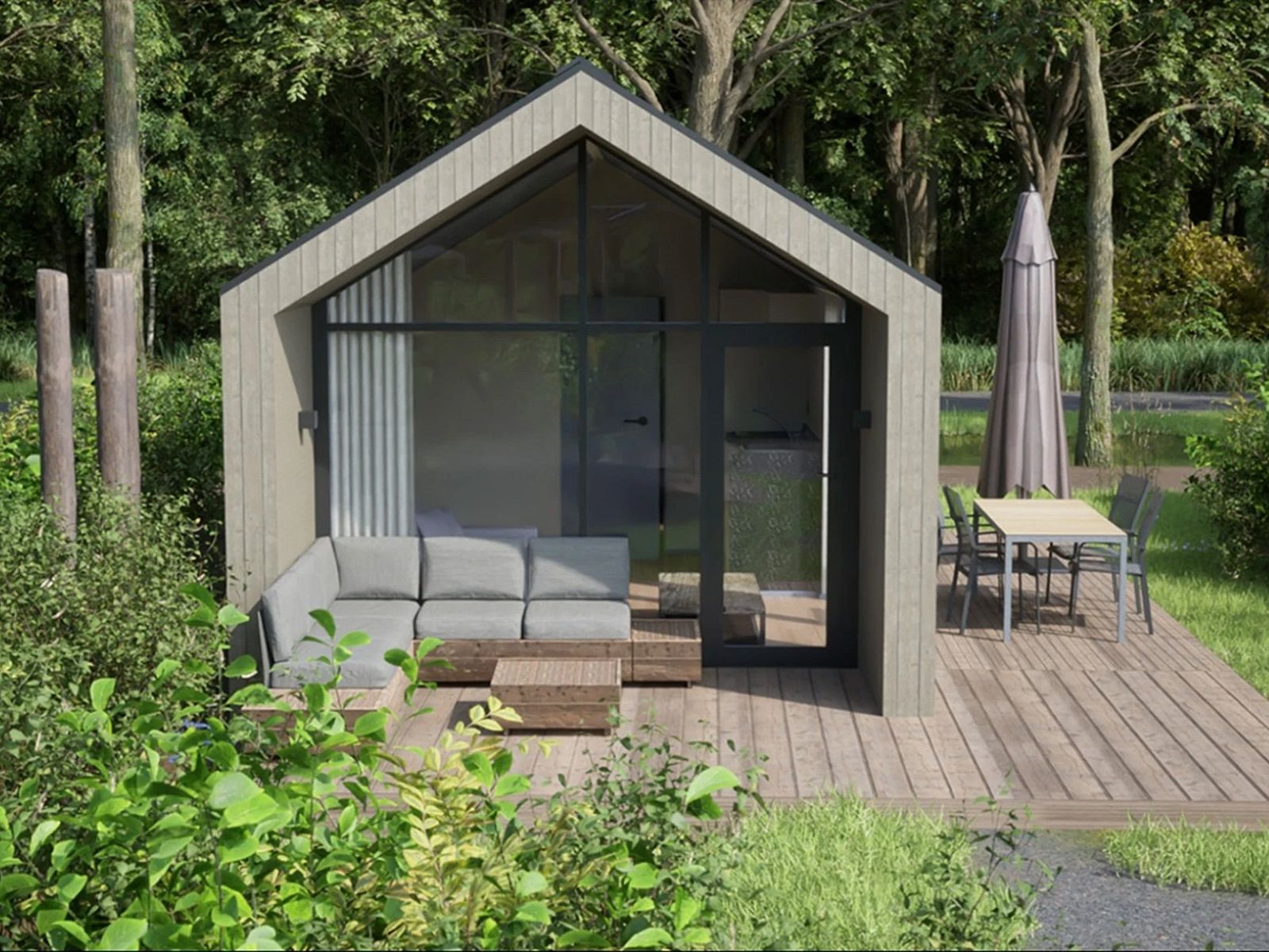 Verblijf 260144 - Bungalow Het Friese platteland - 2-persoons lodge | 2B1