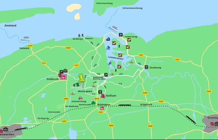 Unterkunft 260309 - Ferienhaus Het Friese platteland - Vakantiehuisje in Westergeest