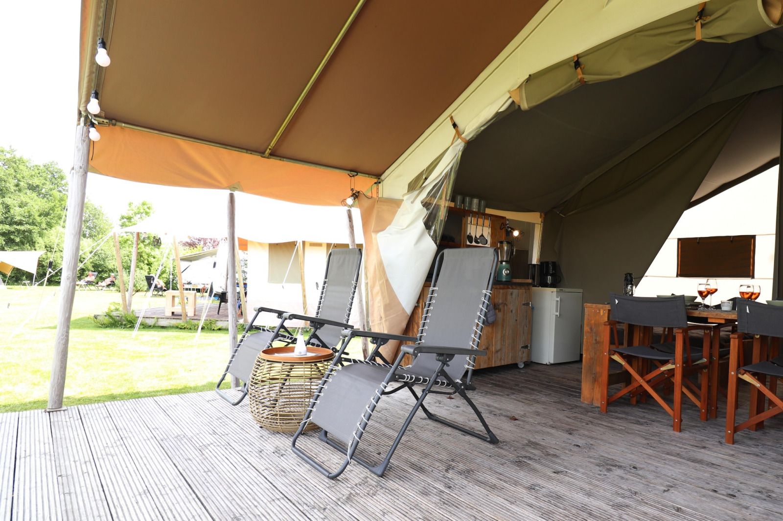 Unterkunft 2615003 - Zelthaus Het Friese platteland - Safaritent «''Noflik"»