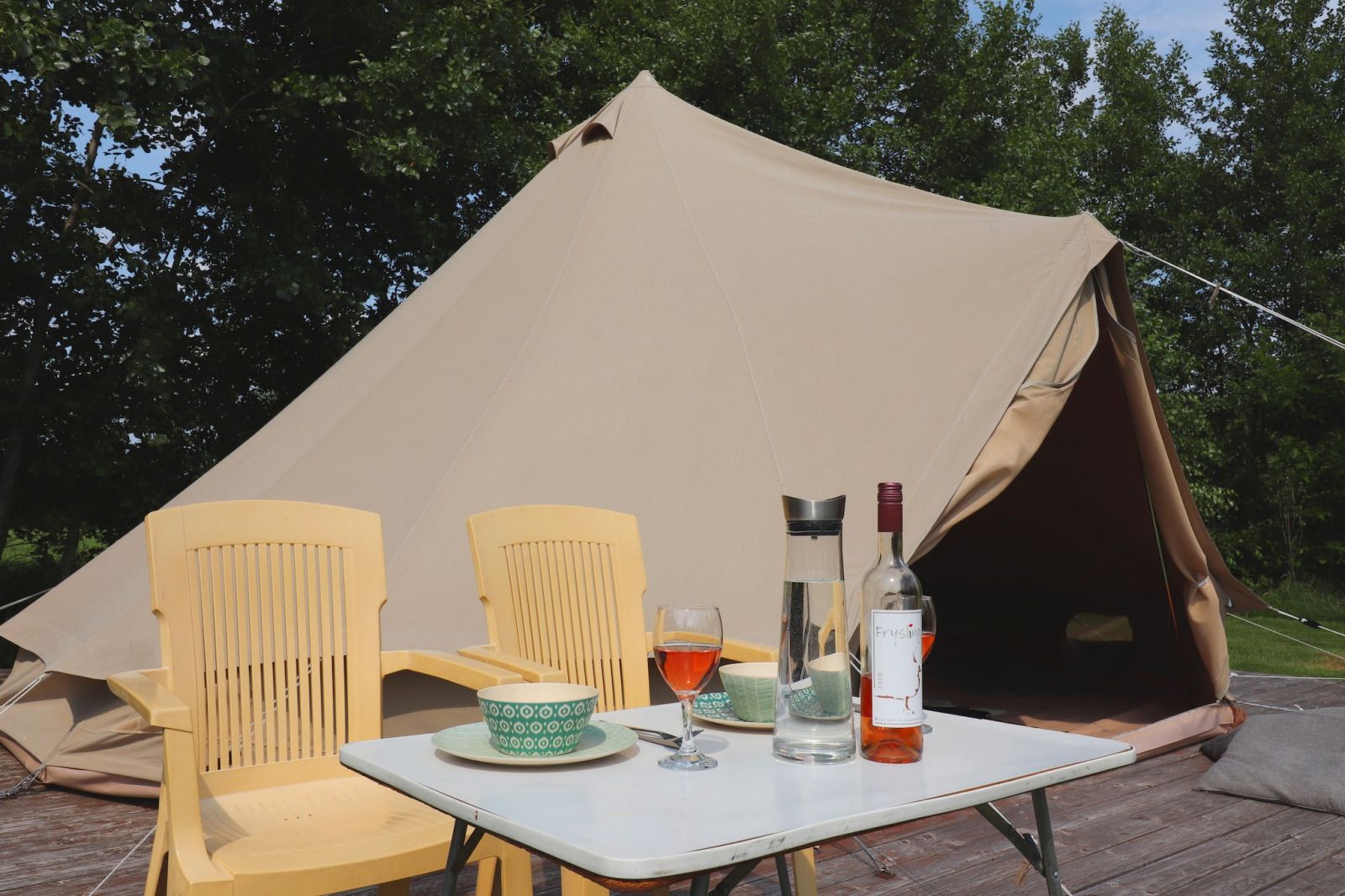 Unterkunft 2615004 - Zelthaus Het Friese platteland - «Glamour tent 'Kreas'"»