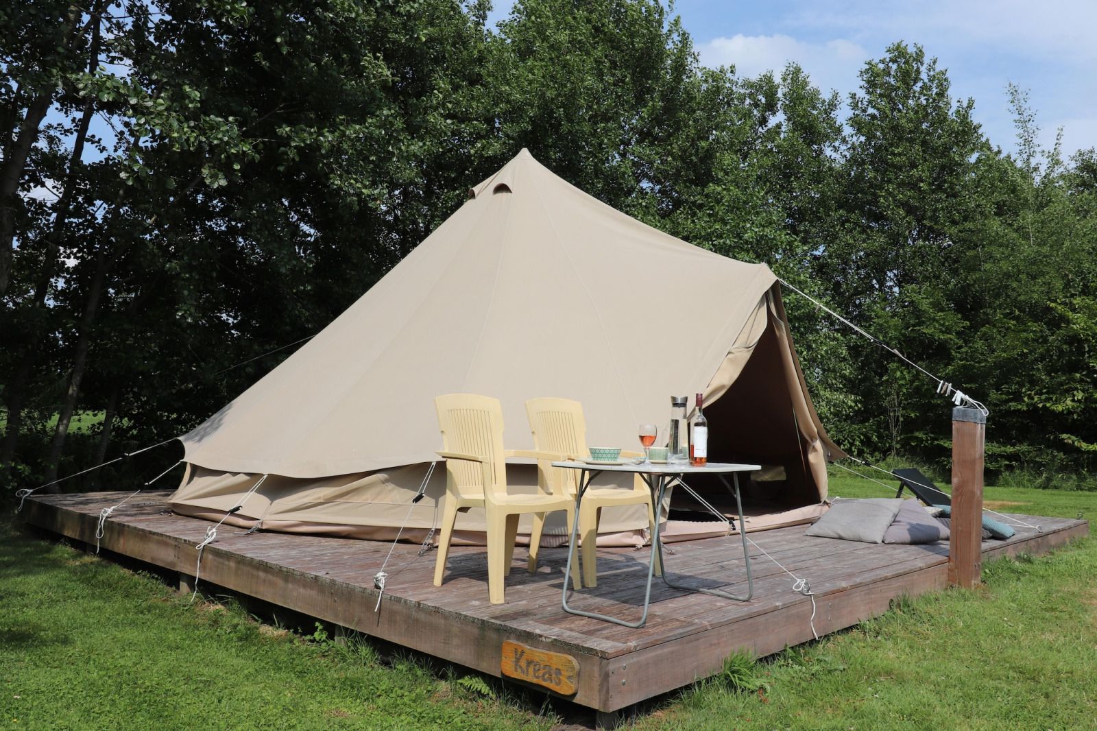 Unterkunft 2615004 - Zelthaus Het Friese platteland - «Glamour tent 'Kreas'"»
