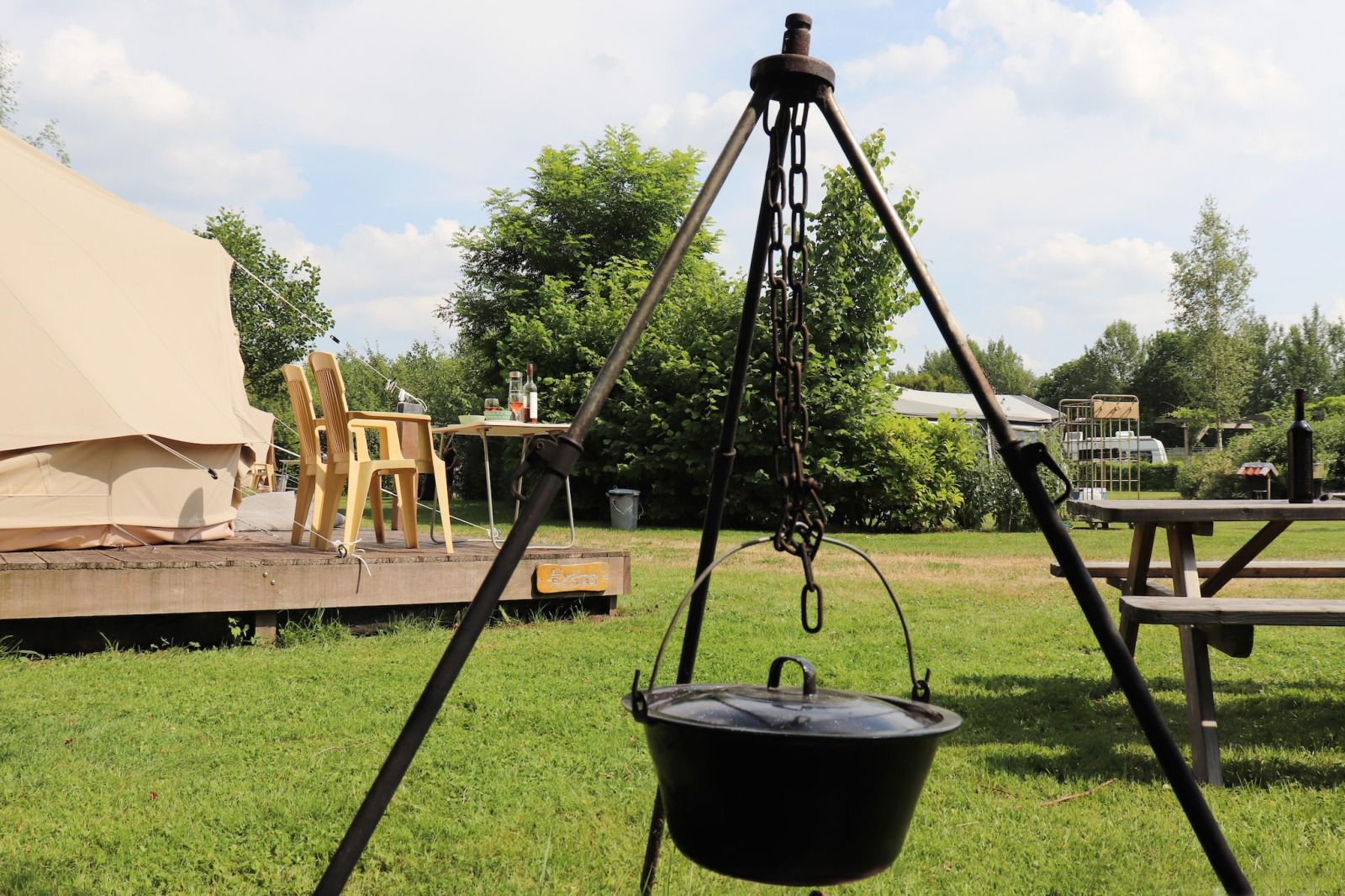 Unterkunft 2615005 - Zelthaus Het Friese platteland - «Glamour tent 'Smuk'»