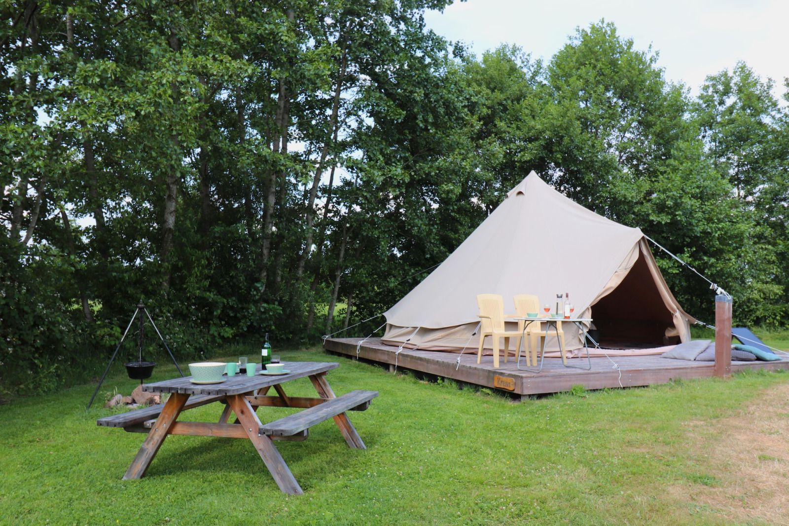 Unterkunft 2615005 - Zelthaus Het Friese platteland - «Glamour tent 'Smuk'»