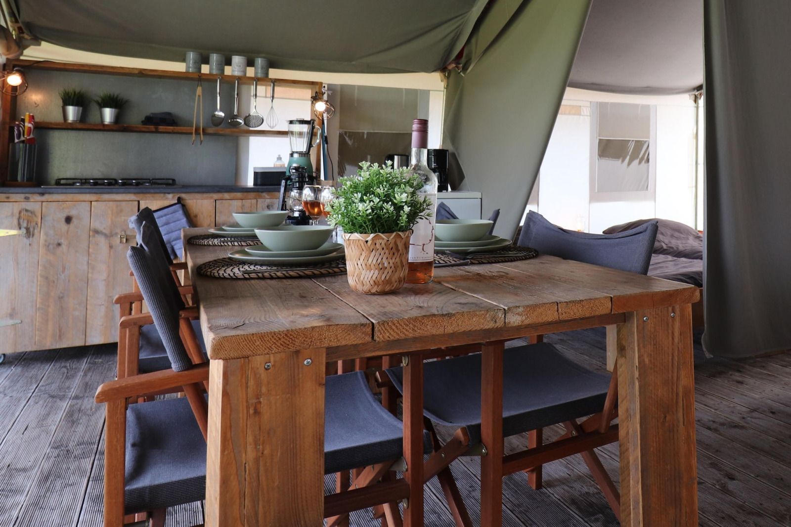 Unterkunft 2615007 - Zelthaus Het Friese platteland - Safaritent «'Gaadlik'»