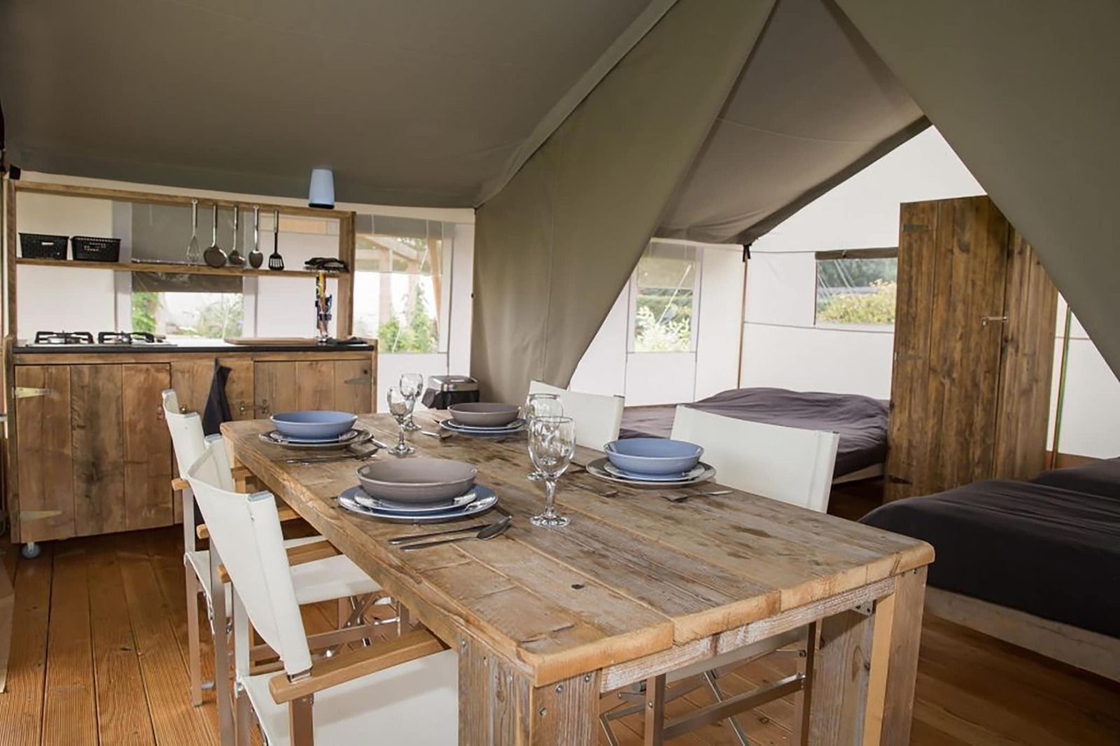 Unterkunft 2615007 - Zelthaus Het Friese platteland - Safaritent «'Gaadlik'»