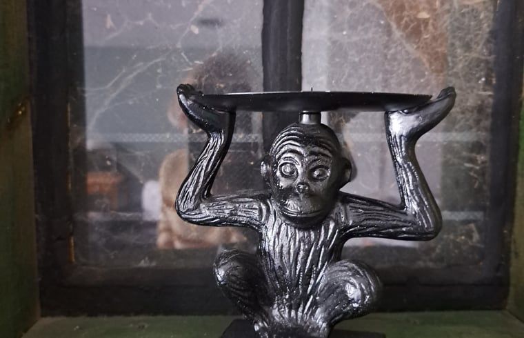 Decoratief beeldje in Huisje in Wommels, vakantiehuis in Friesland.