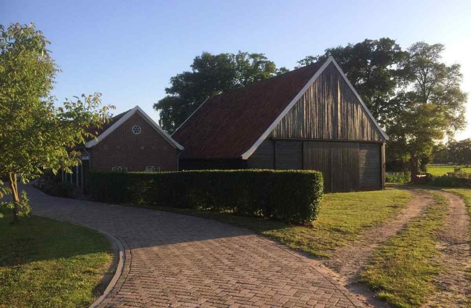Slaapkamer met tweepersoonsbed in vakantiehuis DG470, Achterhoek